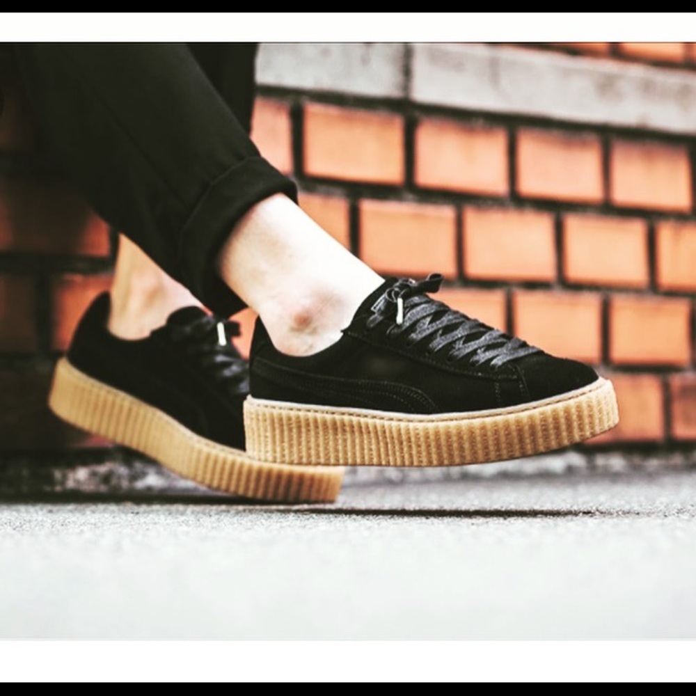 Backless Black Creepers
